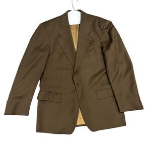 Puccini  Men's Brown Sports Coat Blazer-size 39R